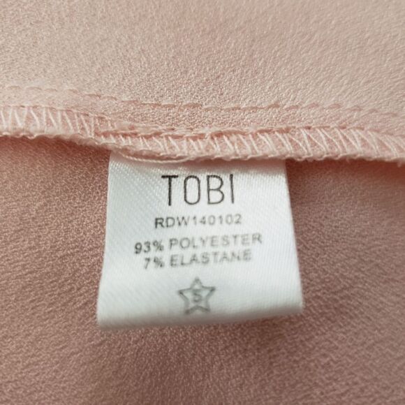 Tobi Pastel Pink Shift Dress Sz S - Picture 11 of 13
